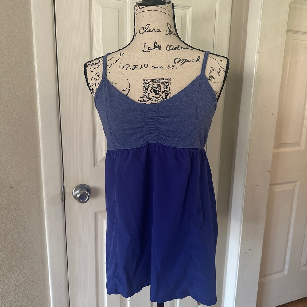 Athleta Periwinkle Blue “Bestie” Tank Top